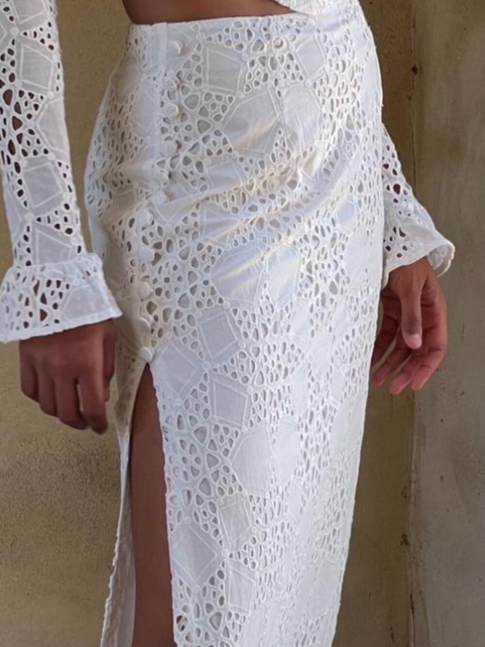 Sabo Luxe Tamzyn Midi Skirt NWOT